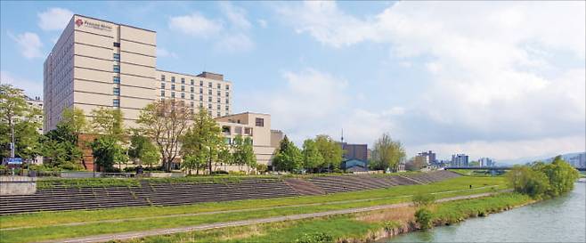 홋카이도 ‘프리미어 호텔 츠바키 삿포로’ 전경.