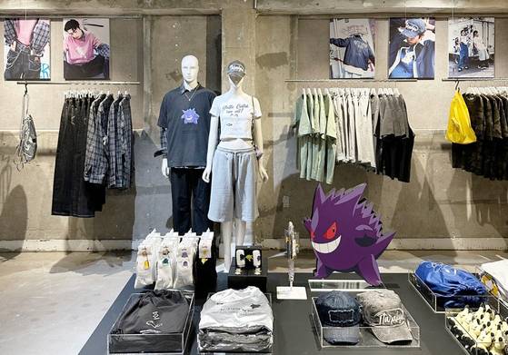 Samsung C&T's fashion brand 8seconds operates a Pokémon-themed store in Seongsu-dong, eastern Seoul, in April. [SAMSUNG C&T]