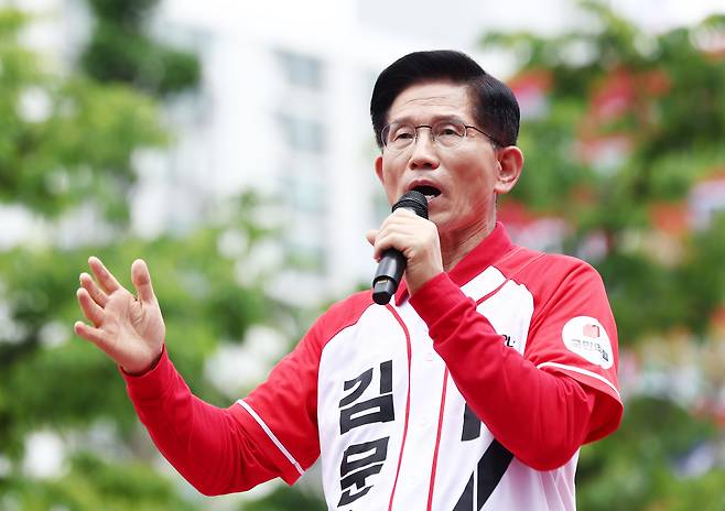 국민의힘 김문수 대선 후보. 연합뉴스