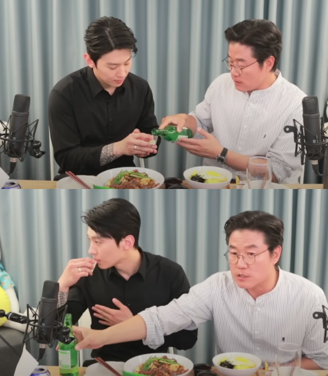 방송인 덱스(왼쪽), 나영석 PD. / 유튜브 '채널십오야' 캡처