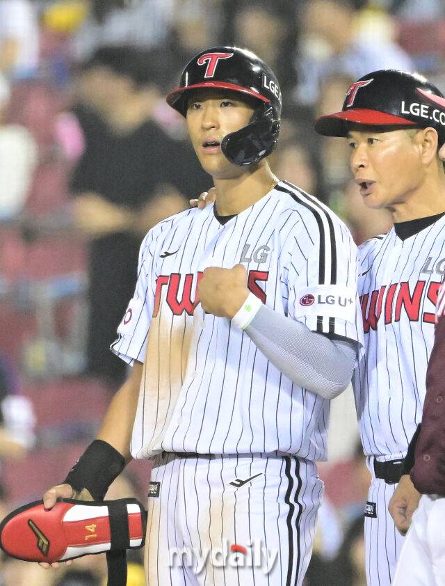 LG 트윈스 송찬의./마이데일리