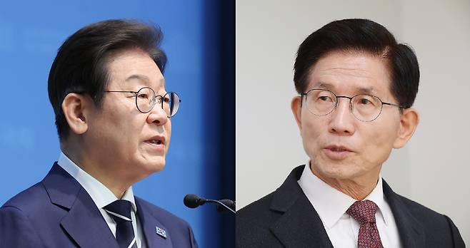 이재명 더불어민주당 후보와 김문수 국민의힘 후보 [연합]