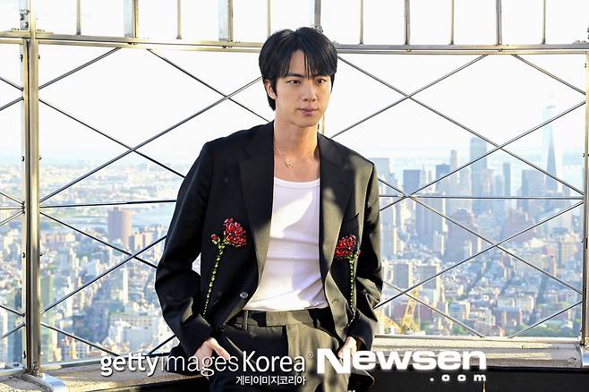 사진=방탄소년단 진, 게티이미지코리아 제공