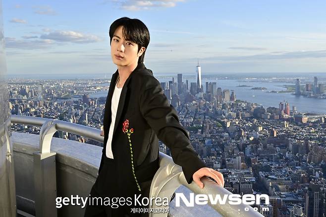 사진=방탄소년단 진, 게티이미지코리아 제공