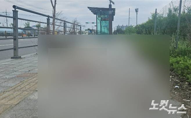 사건이 발생한 현장. 임성민 기자