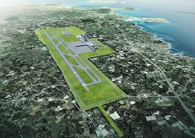 제주제2공항 조감도. 제주도 제공