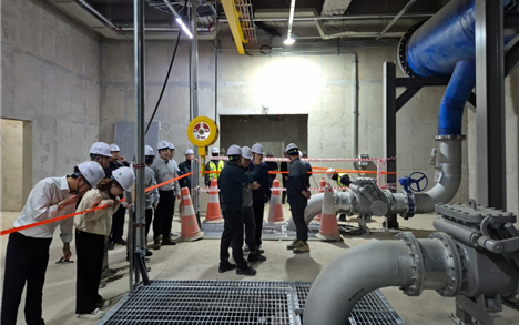 배수펌프 시운전 현장사진. 사진제공=서울시