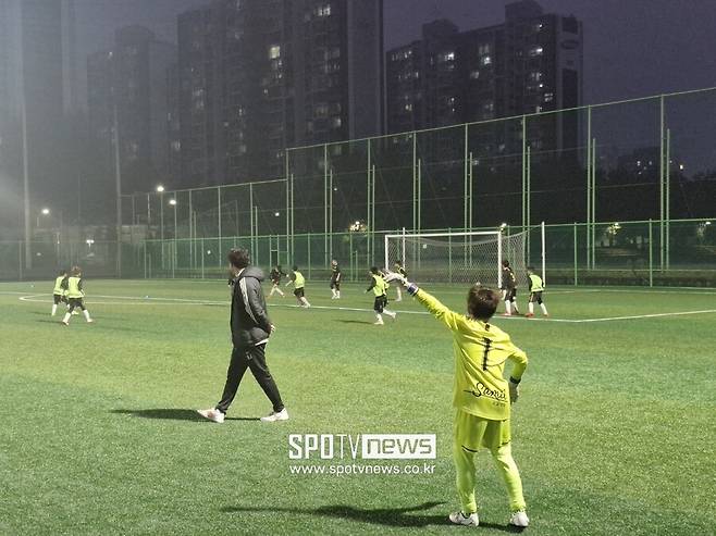 ▲ FC포텐셜의 훈련 ⓒ장하준 기자