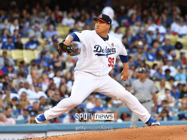 ▲ 2019년 올스타전 내셔널리그 선발투수 등판의 영예를 얻었던 류현진