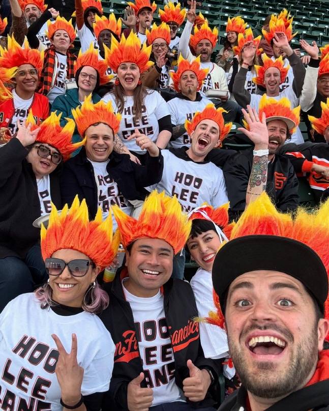 이정후의 팬클럽 후리건스의 응원 모습. /사진=후리건스 공식 SNS