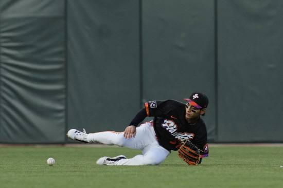 샌프란시스코 자이언츠 외야수 이정후가 두 경기 연속 타점을 기록했다. 샌프란시스코는 21일(한국시간) 미국 캘리포니아주 샌프란시스코의 오라클 파크에서 열린 2025 MLB 정규시즌 캔자스시티 로열스와 홈 경기에서 3-2로 이겼다. 이정후는 이날 3번 타자 중견수로 선발 출전한 뒤 샌프란시스코가 2-1로 앞서고 있던 5회 3번째 타석 무사 1, 3루에서 풀카운트 승부 끝에 상대 선발투수 마이클 로렌젠의 130km/h 커브를 받아쳐 중전 적시타를 때렸다. 그는 이날 4타수 1안타 1타점을 기록했다. 샌프란시스코는 3-2로 이겼다. 연합뉴스