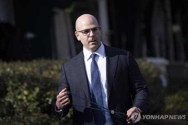 스티븐 미런 백악관 경제자문위원회 위원장 [AP 연합뉴스 자료사진. 재판매 및 DB 금지]