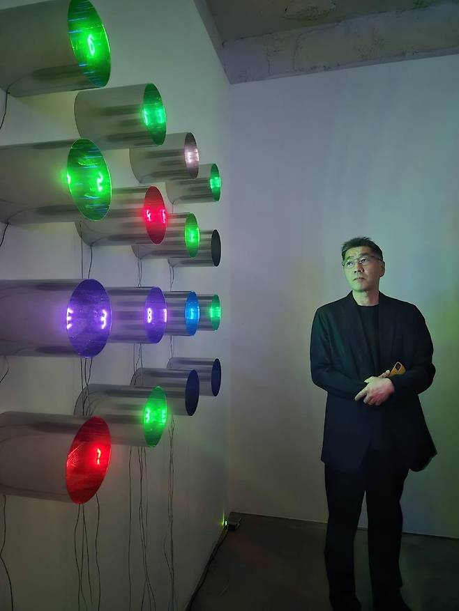 미야지마 다쓰오 작가[사진 황희경]