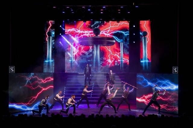 헝가리 창작뮤지컬 '테슬라' 공연 장면. DIMF 제공