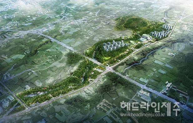 오등봉공원 민간특례사업 조감도.