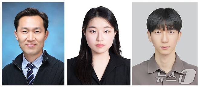 서준혁 교수, 이주은 석·박 통합과정 학생, 허동욱 GIFT 학·석·박 통합과정 학생(왼쪽부터)(지스트 제공, 재판매 및 DB 금지)
