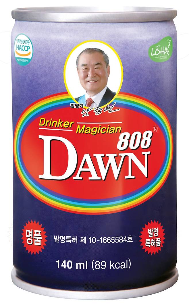 주식회사 그래미의 주력상품인 여명808이 '2025 한국의 가장 사랑받는 브랜드 대상'을 받았다. /그래미 제공