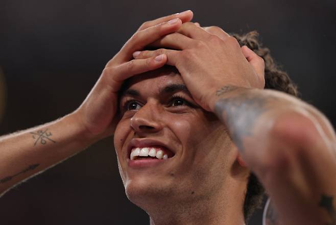 UEL 우승을 이끈 브레넌 존슨. 사진=로이터 연합뉴스