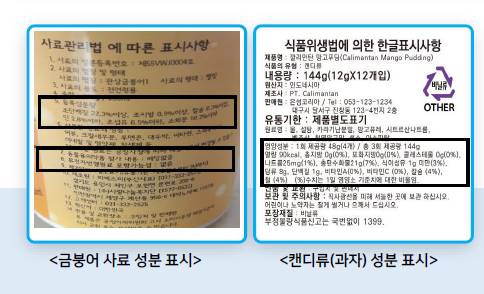 정 이사장은 22일 '담배 소송' 최종 변론 PT에서 금붕어 사료 성분표 사진을 제시하며 ″제가 키우는 금붕어 사료 성분표인데, 사람이 먹는 게 아닌데도 이렇게 철저하게 관리한다. 담배는 어떻나″라고 말했다. 사진 건보공단