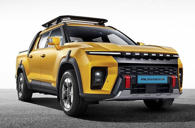 무쏘 EV./사진=KGM 제공