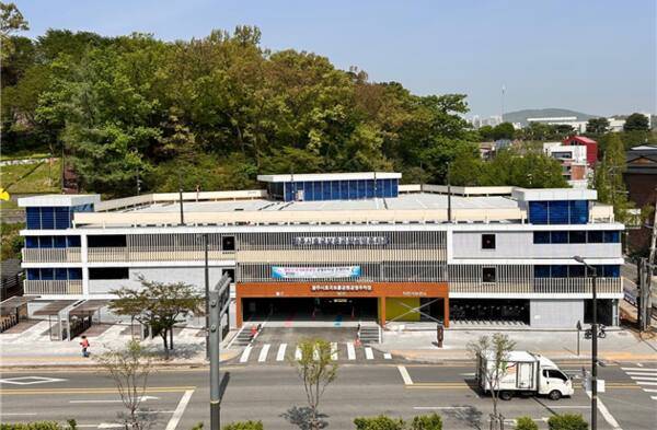 광주 경안근린공원 공영주차장. 경기도 제공