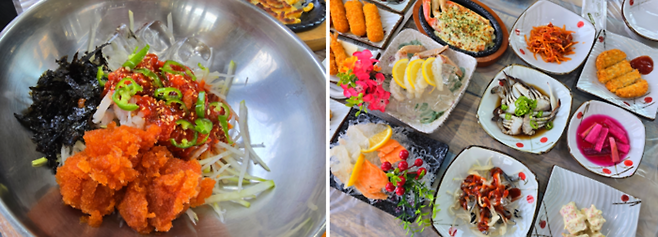 대명대게 대게 코스 한상/ 사진=김혜성 여행+ 기자