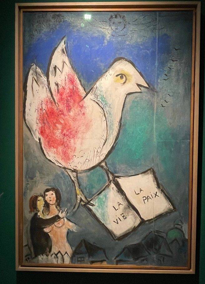 세계 최초로 공개한 샤갈 <평화〉 La paix (1949)188×125cm, Oil on canvas  *재판매 및 DB 금지