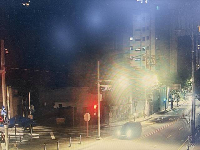 용인시 수지구 신봉동 정전 지역. 사진 제공 = 용인시