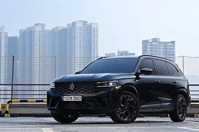 르노 코리아 그랑 콜레오스. 사진: 김학수 기자