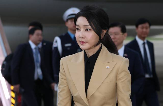 윤석열 전 대통령의 배우자 김건희 여사. 연합뉴스