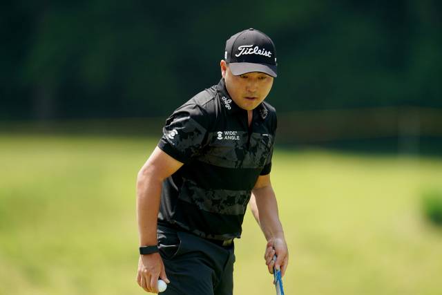 상금 랭킹 1위에 올라 있는 이태훈. 사진 제공=코오롱 한국오픈 조직위