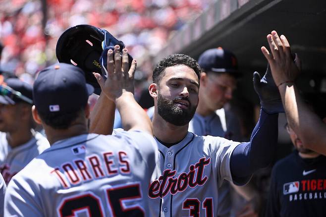 ▲ 디트로이트 타이거스는 세인트루이스와 3연전을 위닝시리즈로 가져왔다. ⓒ연합뉴스