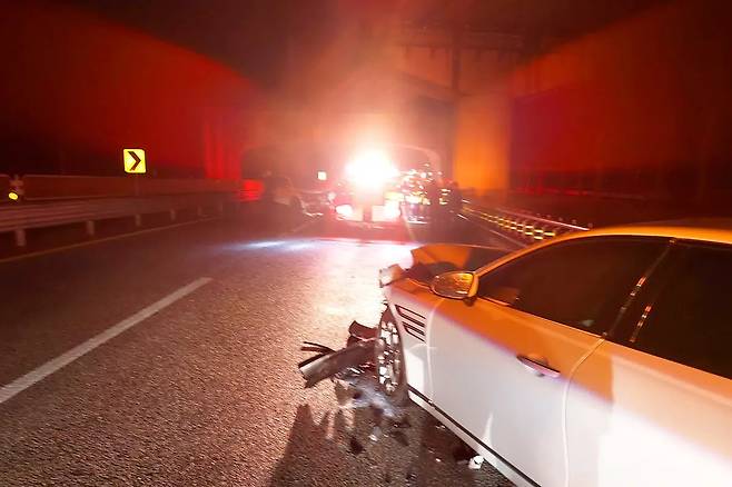 무단횡단 피해 차고 사량