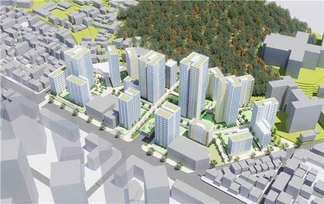 강북 번동 정비계획 조감도 [서울시 제공. 재판매 및 DB 금지]