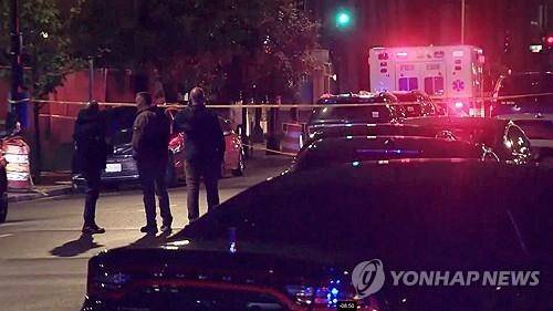 이스라엘대사관 직원 2명이 피살된 미국 워싱턴DC 거리 [로이터 연합뉴스 자료사진]