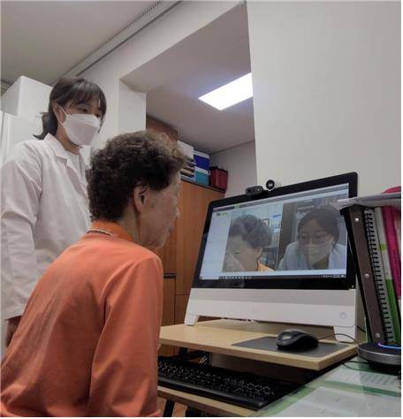 원주 의료취약지역 원격협진 [원주시 제공.재판매 및 DB 금지]