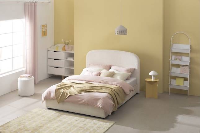 지누스 저상형 프레임 제품 '퍼프'. / 사진=현대백화점그룹