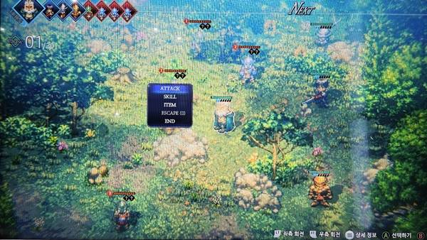 - 전투는 전통적인 턴베 방식이다