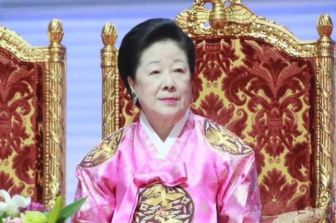 한학자 통일교 총재. ⓒ연합뉴스