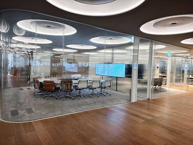 한국앤컴퍼니그룹 본사 테크노플렉스 회의실. ⓒ한국앤컴퍼니그룹