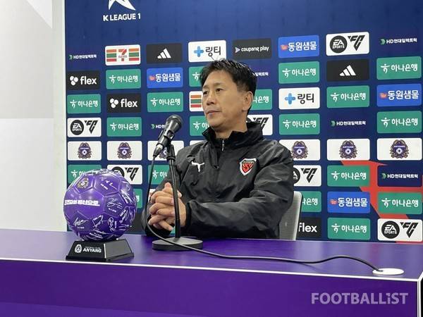 박태하 포항스틸러스 감독. 김희준 기자