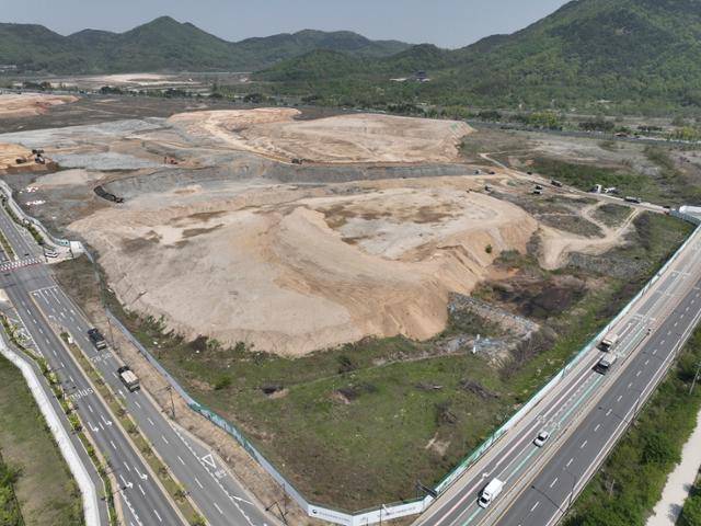 지난달 25일 세종시 세종동 국회세종의사당 건립 예정 부지. 세종=연합뉴스