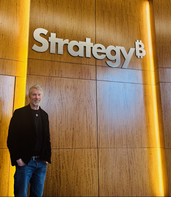 마이클 세일러 스트레티지 회장. <자료 = 세일러 회장 X>