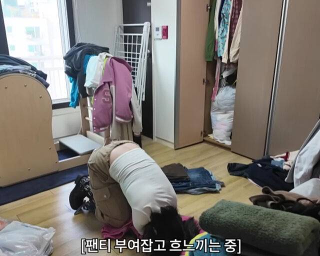 이은지의 충격 행동에 제작진이 깜짝 웃음바다가 됐다. / 유튜브 '은지랑 이은지' 캡처