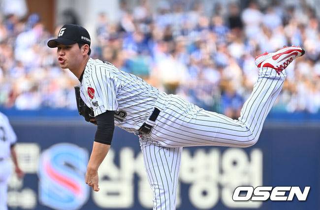 [OSEN=대구, 이석우 기자] 롯데 자이언츠 김진욱 2025.04.19 / foto0307@osen.co.kr