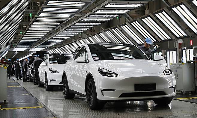 테슬라. 사진=신화/연합뉴스