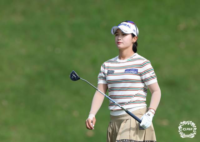 5연속 톱10에 도전하는 박현경. 사진 제공=KLPGA
