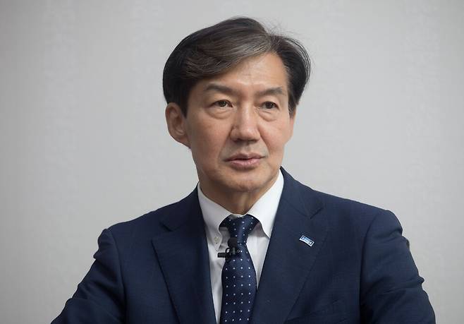 조국 전 조국혁신당 대표가 지난 2024년 6월5일 국회 의원회관에서 시사저널과 인터뷰하는 모습 ⓒ시사저널 이종현