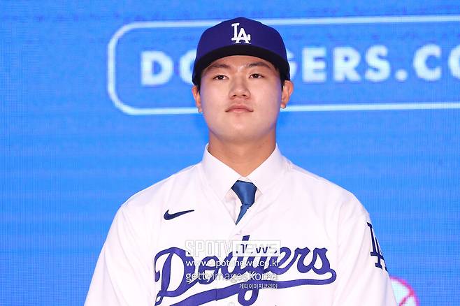 ▲ 다저스 구단의 큰 기대를 받으며 선발 수업을 하고 있는 장현석
