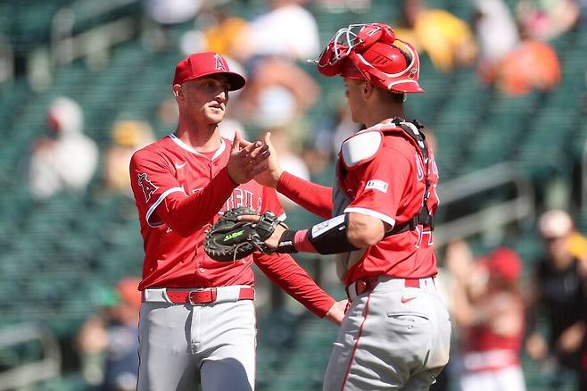 ▲ 7연승을 질주한 LA에인절스 ⓒ연합뉴스/AFP